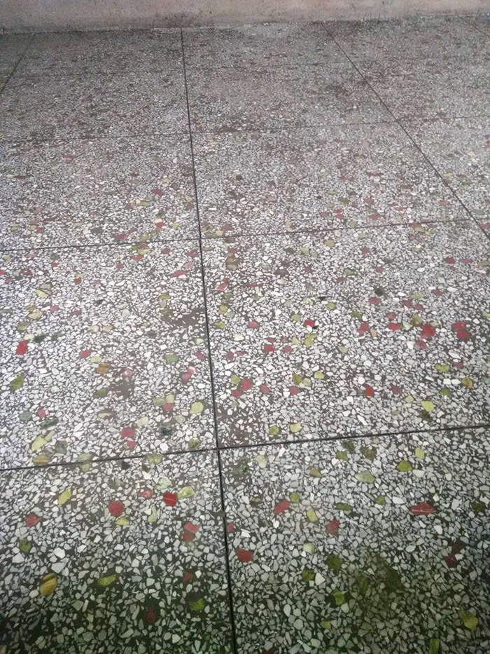 彩石水磨石地面